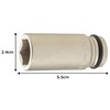 TONE 3NV-16L Long Socket for Impacts, 0.3 inches (9.5 mm)