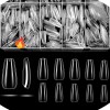 Formas Esculturales;Uñas Esculpidas Moldes para Uñas 500pcs Tips Para Uñas