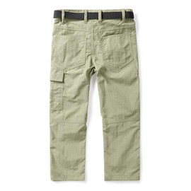 Mesinsefra Kids'Cargo Pants,Boy's Casual Outdoor Quick Dry Lightweight Hiking Climbing Camping Fishing Trousers Khaki 120-US 5 T