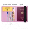 Calipso Passport Holder - Passport RFID Designer Travel Wallet -