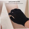 VINTORKY 2pares Guantes Exfoliantes De Baño Diseño De Dedos Separados