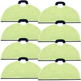 8 Pack RV2610WA Vacuum Mop Replacement Pads for Shark RV2610WA AV2610WA RV2620WD AV2620WD RV2610WD RV2610WD RV2610WFUS RV2410WD AI Ultra 2- in-1 Robot Vacuum Cleaner