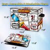 YNSZAS 5 Pack Comic Book Storage, Comic Book Box, 15.8"