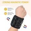 Mizoxy Magnetic Wristband with 10 Strong Magnets for Holding Screws,