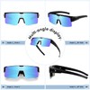 TIANYESY Polarized Sunglasses Fit Over Glasses Trendy Square Sunglasses Wear