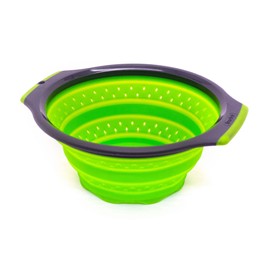 Starfrit Collapsible Colander - 3Qt - Space-Saver - Heat Resistant - Efficient Draining