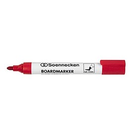 Soennecken Board Marker 3120 1.5-4 mm Bullet Tip Red