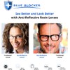 ProEyes Preston, Progressive Blue Light Blocking Readers, 0 Strength on