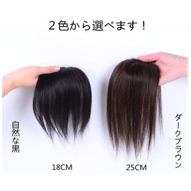 AISIHAIR Wig, Straight Hair, Breathable, 100% Fully Hand-tied Human Hair, Conceal Hair Loss, Hair Piece, Hair Whorl with Artificial Skin -