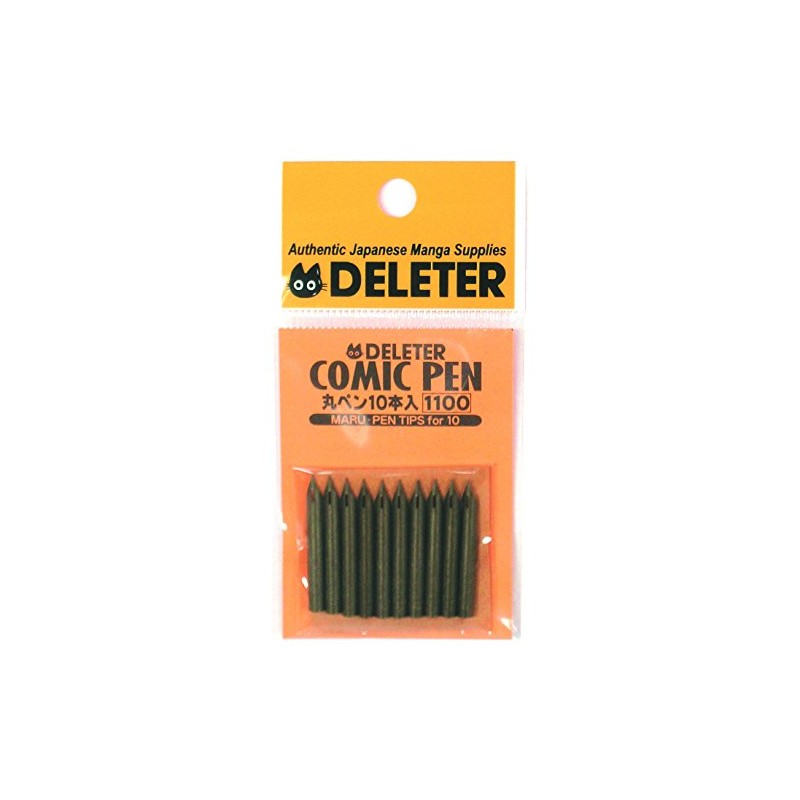 デリーター(Deleter) 丸ペン 10本入 10x5x0.6cm 3411001