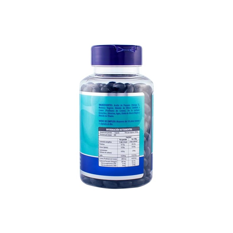 CROMO PICOLINATO - Maklen Picolinato de Cromo con Omega 3