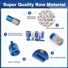 Diamond Core Drill Bit Set - 6/8/25/35/50mm Diamond Hole Saw