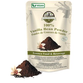 Raw Vanilla Bean Powder - (2.5Oz) No Sugar, Perfect For Baking, Coffee, Purely Grounded & Unsweetened