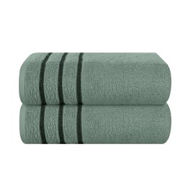 MyOwn Cotton 2 Pack Oversized Bath Towel Set 28x55 inches, Large Bath Towels, Ultra Absorbant Compact Quickdry & Lightweight Towel, Ideal for Gym Travel Camp Pool - Jade, 71628