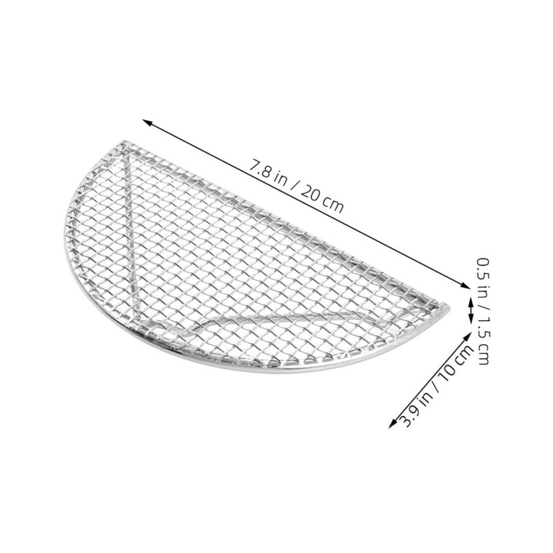 Abaodam Stainless Steel BBQ Mesh Grill Net Durable Grill Mat