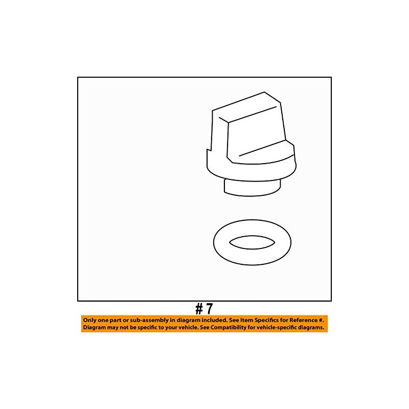 Toyota 12180-38030 Oil Filler Cap Sub Assembly