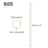 DTGN 1mm x 0.2mm x 300mm(ODxWall TXL) Brass Tube -