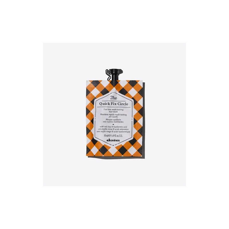 Masque The Quick Fix Circle 50 Ml Davines Ácido Hialurónico