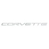 1x 97-04 C5 Corvette Rear Bumper Inserts Letters Emblem 3D