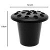 POFET 2PCS Grave Flower Pots Plastic Grave Flower Holders With