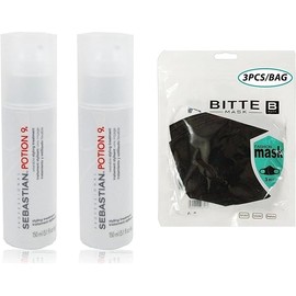 IFAW SB Professional Potion 9 Hair Styling Treatment, 5.1 fl oz. (2pack) w/ Face Mask