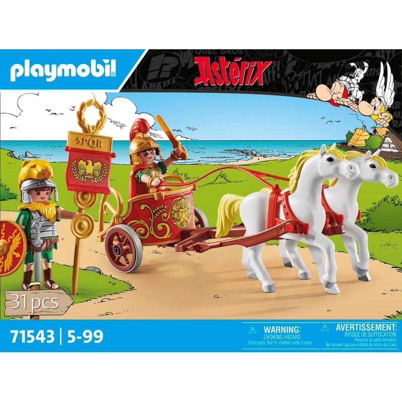 Playmobil 71543 Astérix: cuadriga Romana