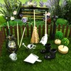 11 Piece Gnome Accessories Garden, Miniature Garden Set with Gnome