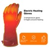 USB Heated Gloves 3 Temperature Gears Waterproof Windproof Keep Warm