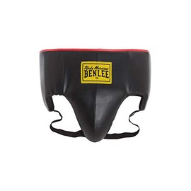 Benlee Rocky Marciano Unisex - Adult Lucca Artificial Leather Groinguard, Black, L