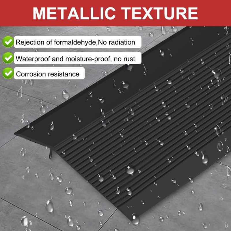 Aluminium floor transition strip, 100 x 900 mm Transition profile