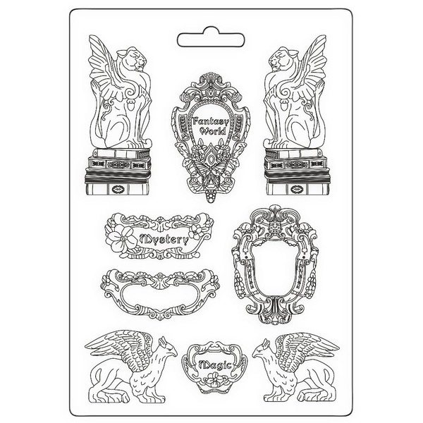 Stamperia - Soft Mould A5 for Scrapbooks, Albums, Bullet Journals