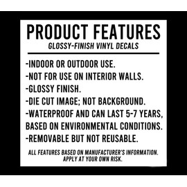 Ten Four Distributions - Funny Peeking Cat Cute Kitten Face Sticker Decal for Car Window SUV Truck Bumper Laptop Or Any Smooth Surface Die Cut Vinyl 5.5x4 inches (Pack of 4)