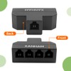 XANHAM RJ11 Cable 4 Way Splitter 6P4C Connector Phone Line