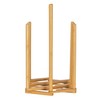 Bamboo 5 Pair Accordian Boot Rack, Natural