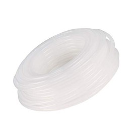 1/2" ID x 5/8 OD" x 1/16" Wall (100' Roll) LLDPE Flexible Heavy-Duty Tubing (Natural, 1 Pack)