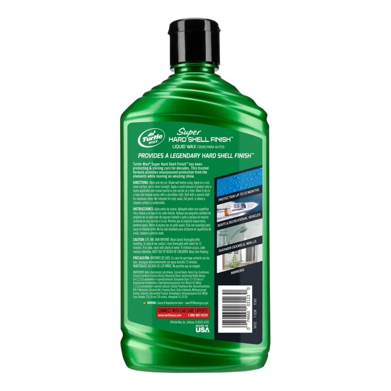 Turtle Wax Cera Para Autos T123r Líquida