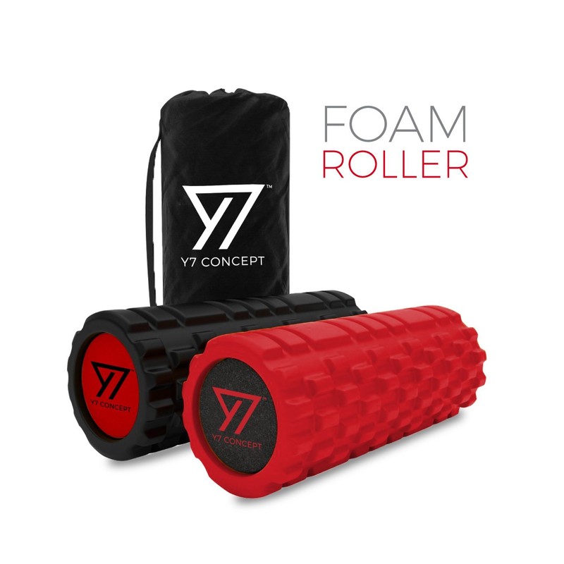 Y7 Concept Foam Roller for Deep Tissue Muscle Massage -