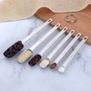 Measuring Spoons Set of 6, Stainless Steel Measuring Spoon with