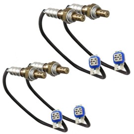 reach 4PCS Oxygen Sensor For 2003-2006 Chevy Silverado 1500 GMC Sierra 1500 4.3L 4.8L