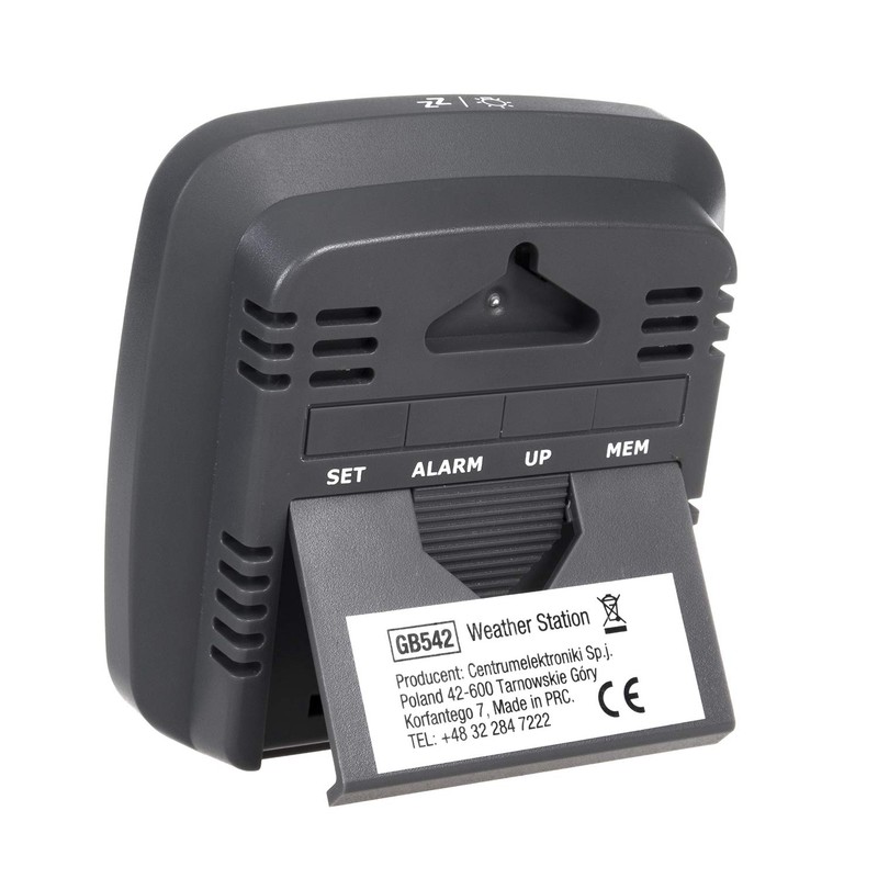 Green Blue GB542 Weather Station with Outdoor Sensor DCF Indoor