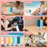 Kit 23 De Viaje Con Botellas Silicona Y Frascos Recargables