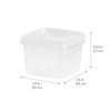 IRIS USA Meal Prep Containers, 22 Pack, 12oz + 45oz