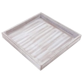 ToCi Decorative Wooden Trays in Shabby Chic Vintage Look (30 x 30 cm)