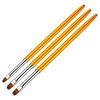 IWOWHERO Create Unique Nail Designs 3pcs Round Head Pen for