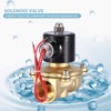 DN25 1" Two Way Brass Electric Solenoid Valve Normally Closed