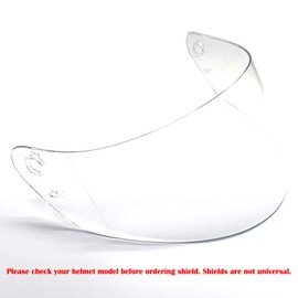 1Storm Motorcycle Full Face Helmet Visor Shield: Model HJK311 Clear Visor