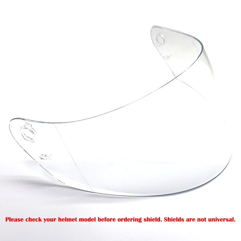 1Storm Motorcycle Full Face Helmet Visor Shield: Model HJK311 Clear