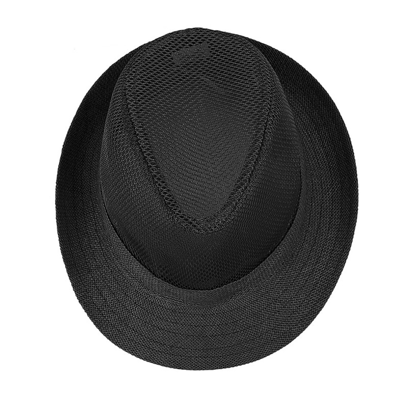 Mesh Straw Hat, Men's, Summer Hat, Panama Hat, UV Protection,