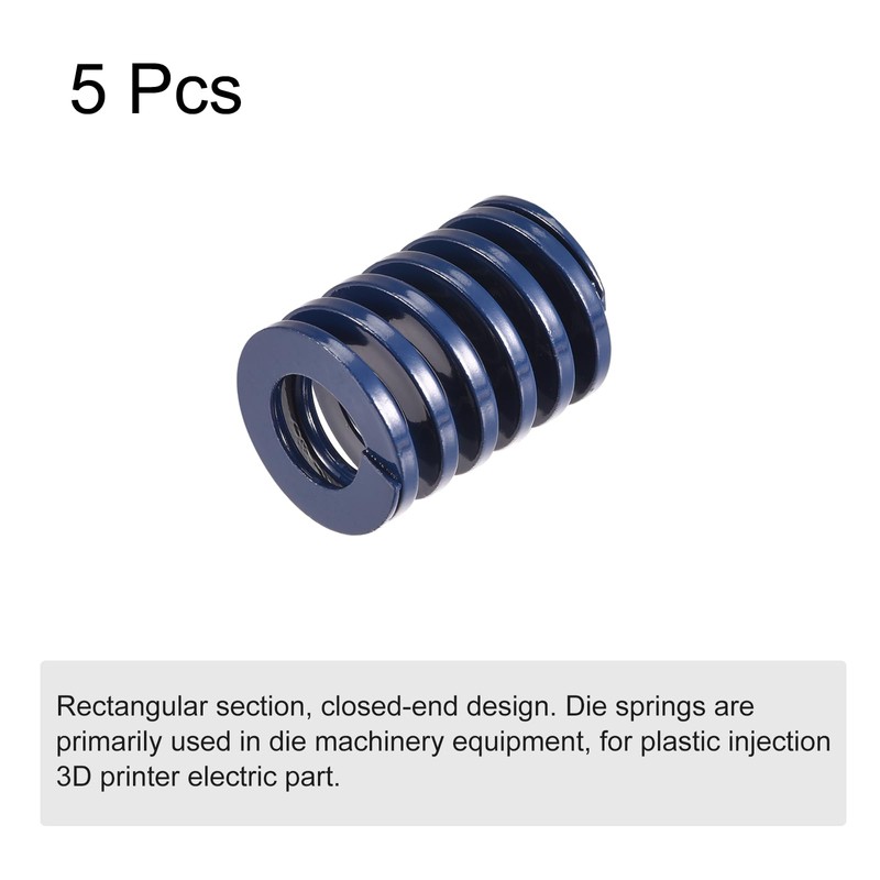 sourcing map Pack of 5 Die Spring 20 mm 25