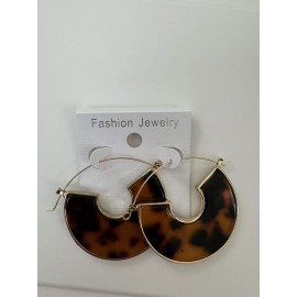 Fashion Jewelry Leopard  print  earrings